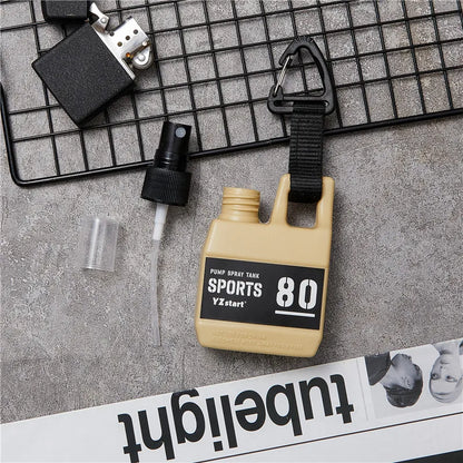 80ml Outdoor Camping Portable Pump Perfume Refillable Spray Bottle